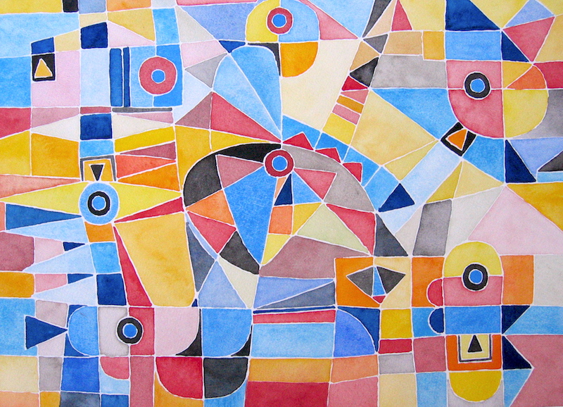Abstract art For the little story