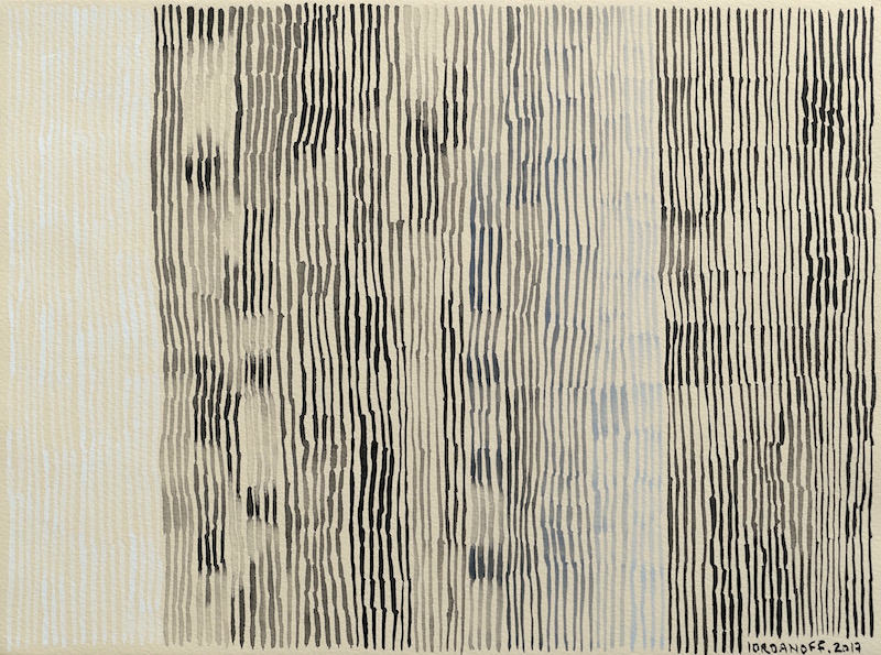 Contemporary abstract drawing