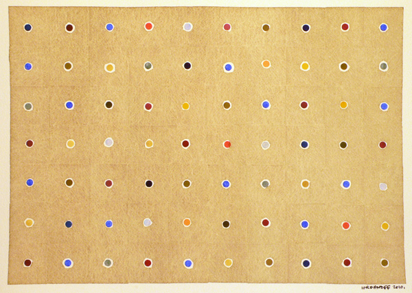 Art abstrait La truite fario