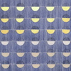 Pintura azul y oro 701